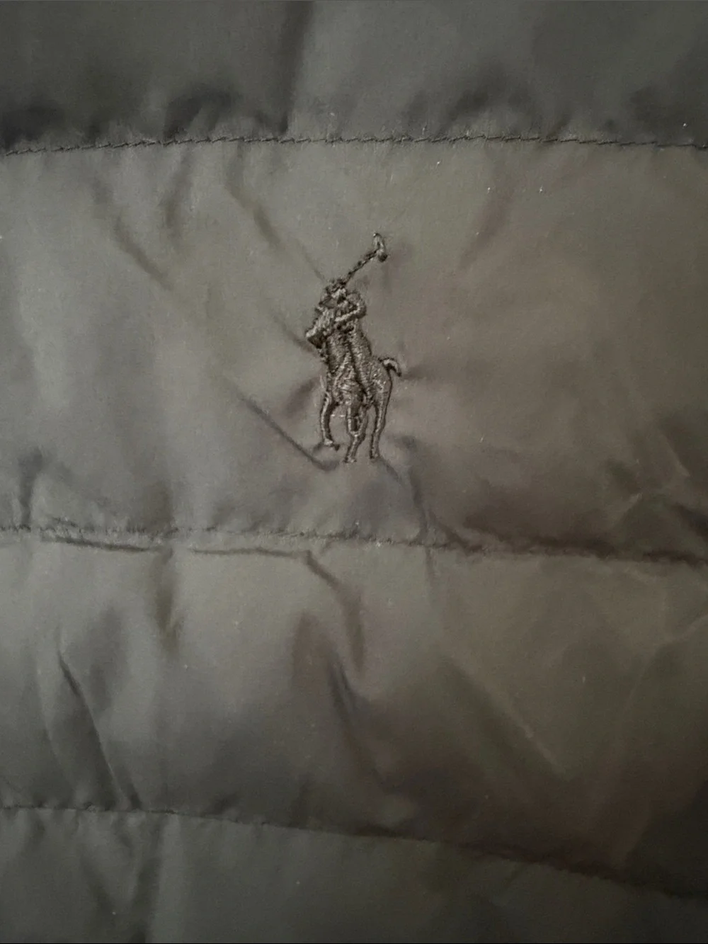 Polo by Ralph Lauren Black Quilted Puffer Vest